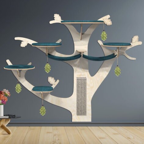 Tiragraffi a parete OAK TREE 2 1
