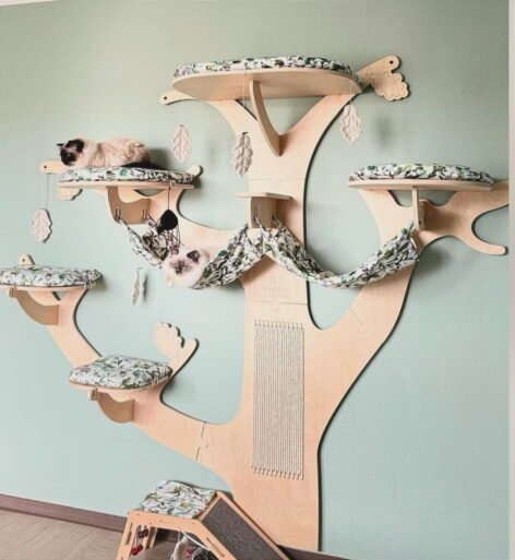 Tiragraffi a parete OAK TREE 2 4