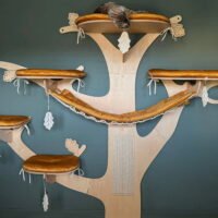 Tiragraffi a parete OAK